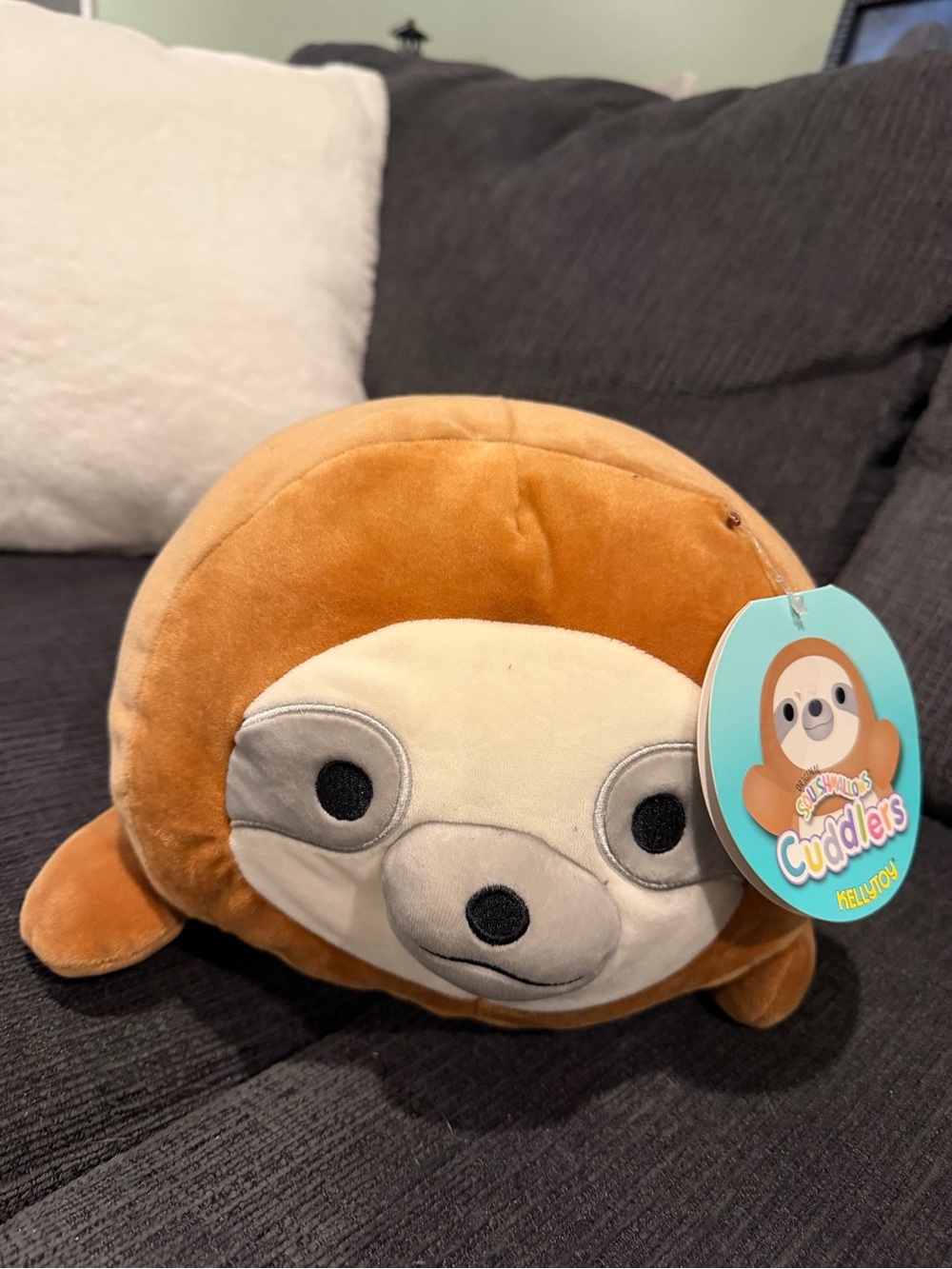 Squishmallow Brown Sloth Cuddler Plush Toy